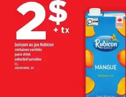 Maxi Boisson au jus rubicon offer