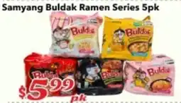 Nations Fresh Foods Samyang Buldak Ramen Samyang Buldak Ramen Series 5 offer