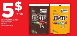 Maxi Chocolats m&m's ou mars offer