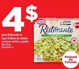 Maxi Pizza ristorante ou casa di mama dr. oetker offer