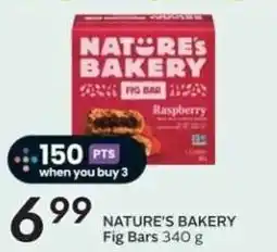 Sobeys NATURE'S BAKERY Fig Bars offer