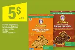 Maxi Biscuits, craquelins ou barres granola annie's offer