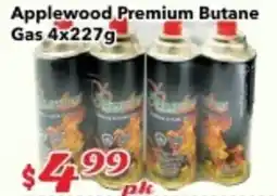 Nations Fresh Foods Applewood Premium Butane Gas offer