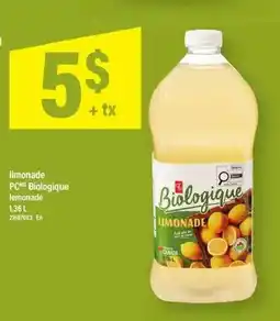 Maxi Limonade pcmd biologique lemonade offer