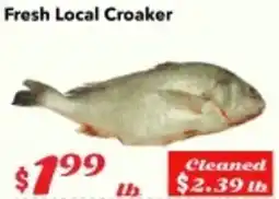 Nations Fresh Foods Fresh Local Croaker offer