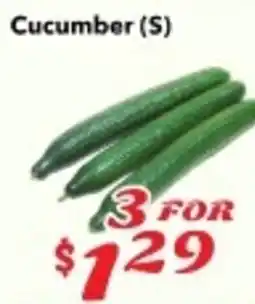 Nations Fresh Foods Cucumber (S) offer