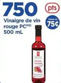 Maxi Vinaigre de vin rouge pcmd offer