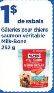 Maxi Gâteries pour chiens saumon véritable milk-bone offer