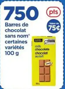 Maxi Barres de chocolat sans nom offer