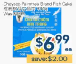 Oceans Fresh Food Market Choyesco Palmtree Brand Fish Cake offer