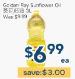 Oceans Fresh Food Market Golden Ray Sunflower Oil offer