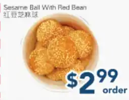 Oceans Fresh Food Market Sesame Ball With Red Bean offer