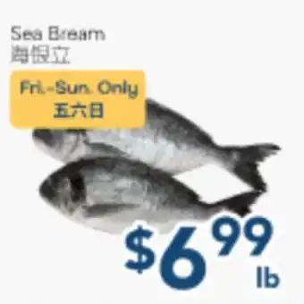 Oceans Fresh Food Market Sea Bream offer