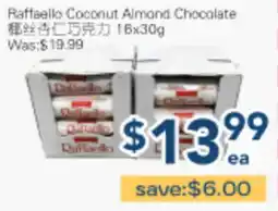 Oceans Fresh Food Market Raffaello Coconut Almond Chocolate offer