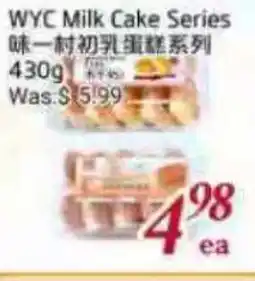 Tone Tai Supermarket WYC Milk Cake Series offer