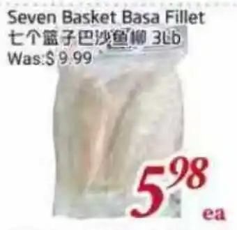 Tone Tai Supermarket Seven Basket Basa Fillet offer