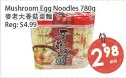 Fresh Palace Supermarket Mushroom Egg Noodles offer
