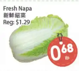 Fresh Palace Supermarket Fresh Napa offer