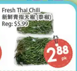 Fresh Palace Supermarket Fresh Thai Chili offer