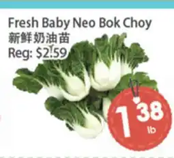 Fresh Palace Supermarket Fresh Baby Neo Bok Choy offer