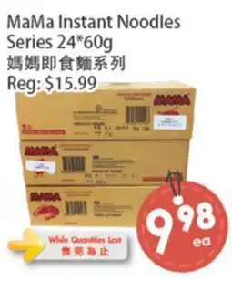 Fresh Palace Supermarket MaMa Instant Noodles Series offer