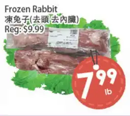 Fresh Palace Supermarket Frozen Rabbit offer