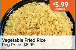 Blue Sky Supermarket Vegetable Fried Rice offer