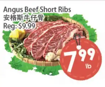 Fresh Palace Supermarket Angus Beef Short Ribs offer