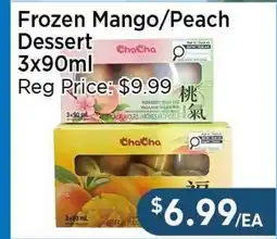 Blue Sky Supermarket Frozen Mango/Peach Dessert offer