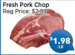 Blue Sky Supermarket Fresh Pork Chop offer
