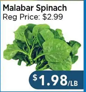 Blue Sky Supermarket Malabar Spinach offer