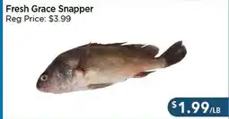 Blue Sky Supermarket Fresh Grace Snapper offer