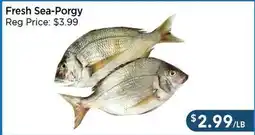 Blue Sky Supermarket Fresh Sea-Porgy offer