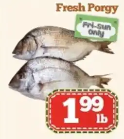 Nations Fresh Foods Fresh Porgy offer