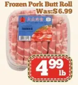 Nations Fresh Foods Frozen Pork Butt Roll offer