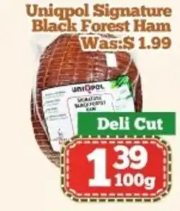 Nations Fresh Foods Uniqpol Signature Black Forest Ham offer