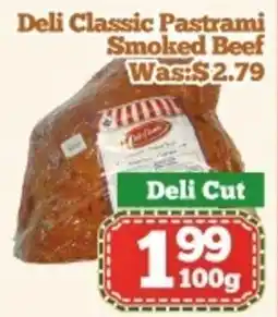 Nations Fresh Foods Deli Classic Pastrami Smoked Beef offer