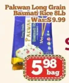 Nations Fresh Foods Pakwan Long Grain Basmati Rice offer