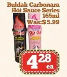 Nations Fresh Foods Buldak Carbonara Hot Sauce Series offer