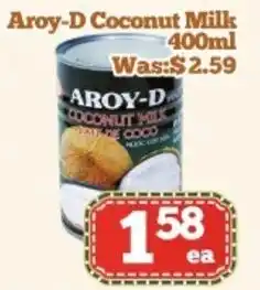 Nations Fresh Foods Aroy-D Coconut Milk offer