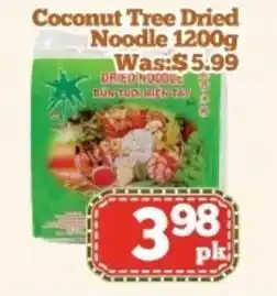 Nations Fresh Foods Coconut Tree Dried Noodle offer