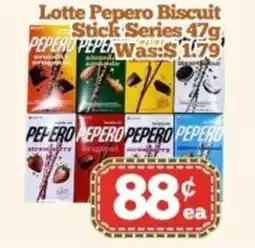 Nations Fresh Foods Lotte Pepero Biscuit Stick Series offer