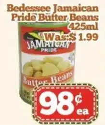 Nations Fresh Foods Bedessee Jamaican Pride Butter Beans offer