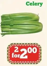 Nations Fresh Foods Celery offer