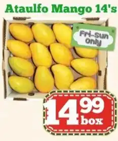 Nations Fresh Foods Ataulfo Mango 14's offer