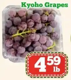Nations Fresh Foods Kyoho Grapes offer