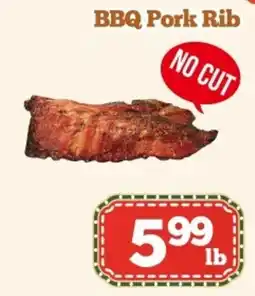 Nations Fresh Foods BBQ Pork Rib offer