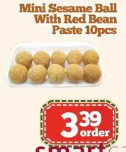 Nations Fresh Foods Mini Sesame Ball With Red Bean Paste offer