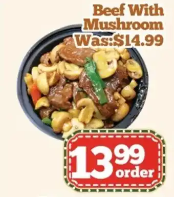 Nations Fresh Foods Beef With Mushroom offer
