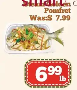 Nations Fresh Foods Steam Golden Pomfret offer